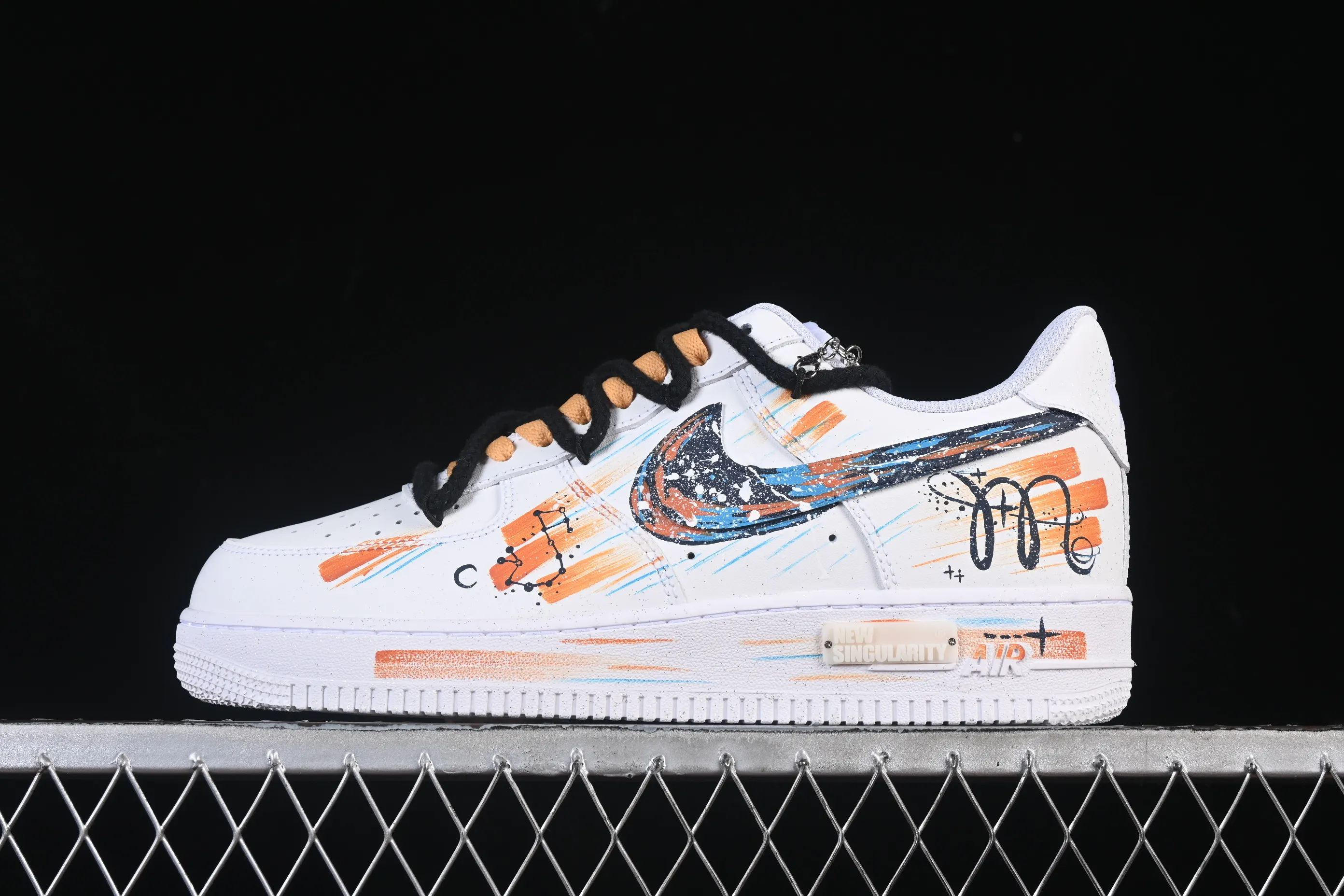 All categories Nk Air Force 1 Air Force series Nk Air Force 1 Low Air Force low-top Nike Air Force 1'07 Low "Scorpio" Hand-painted graffiti Twelve zodiac signs series Scorpio Air Force 1 low-top casual sneakers Constellation 10241122